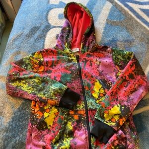 Youth Nike zippered hodded jacket